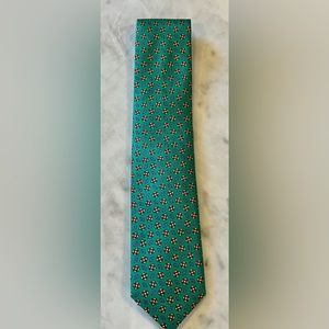 Robert Talbott Best of Class 100% Silk Green Tie-Excellent Condition